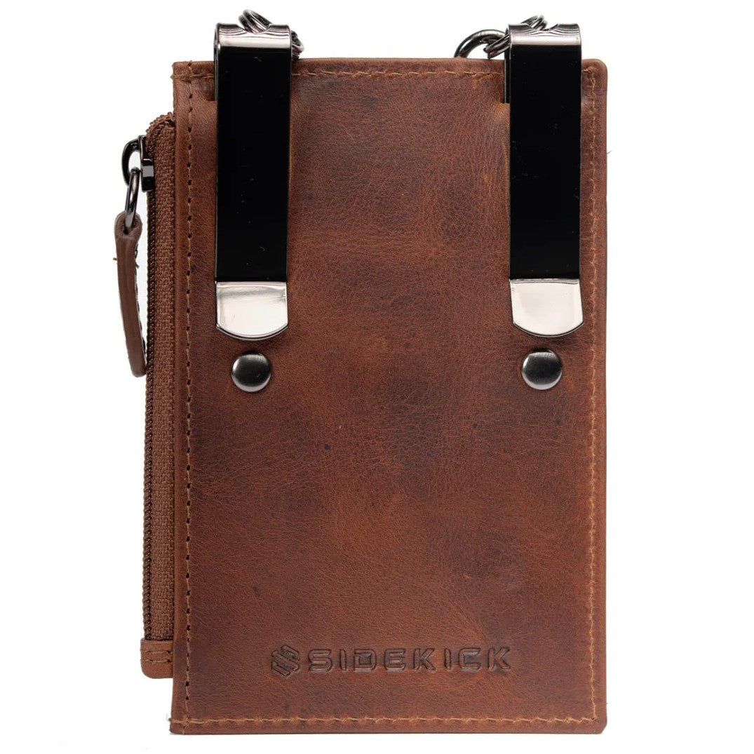 Sidekick Smooth Rustic Brown Wallet 1050-V2