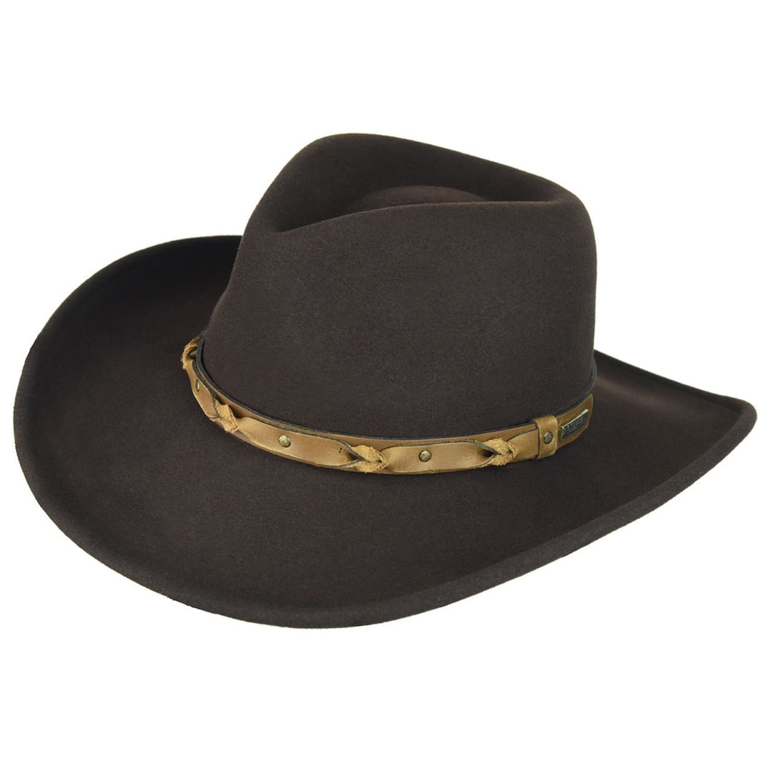 Bailey Palisade Brown Wool Hat W08LFE