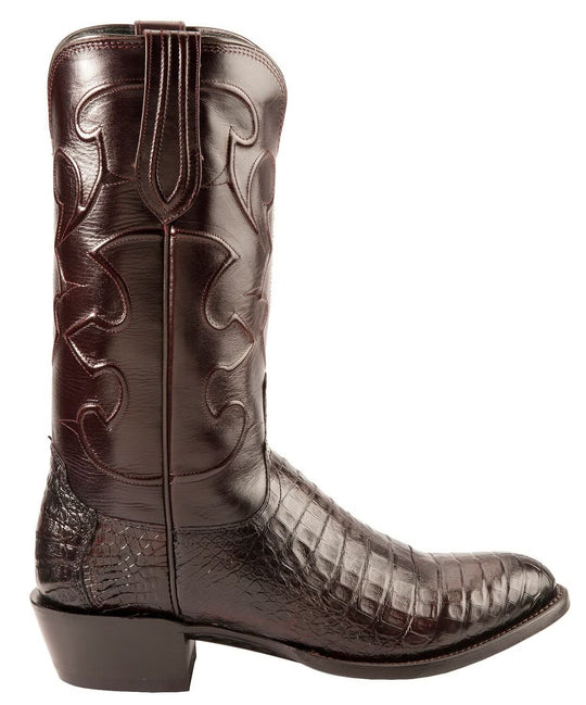 Lucchese Men's Charles Ultra Belly Caiman Boot M1637.R4