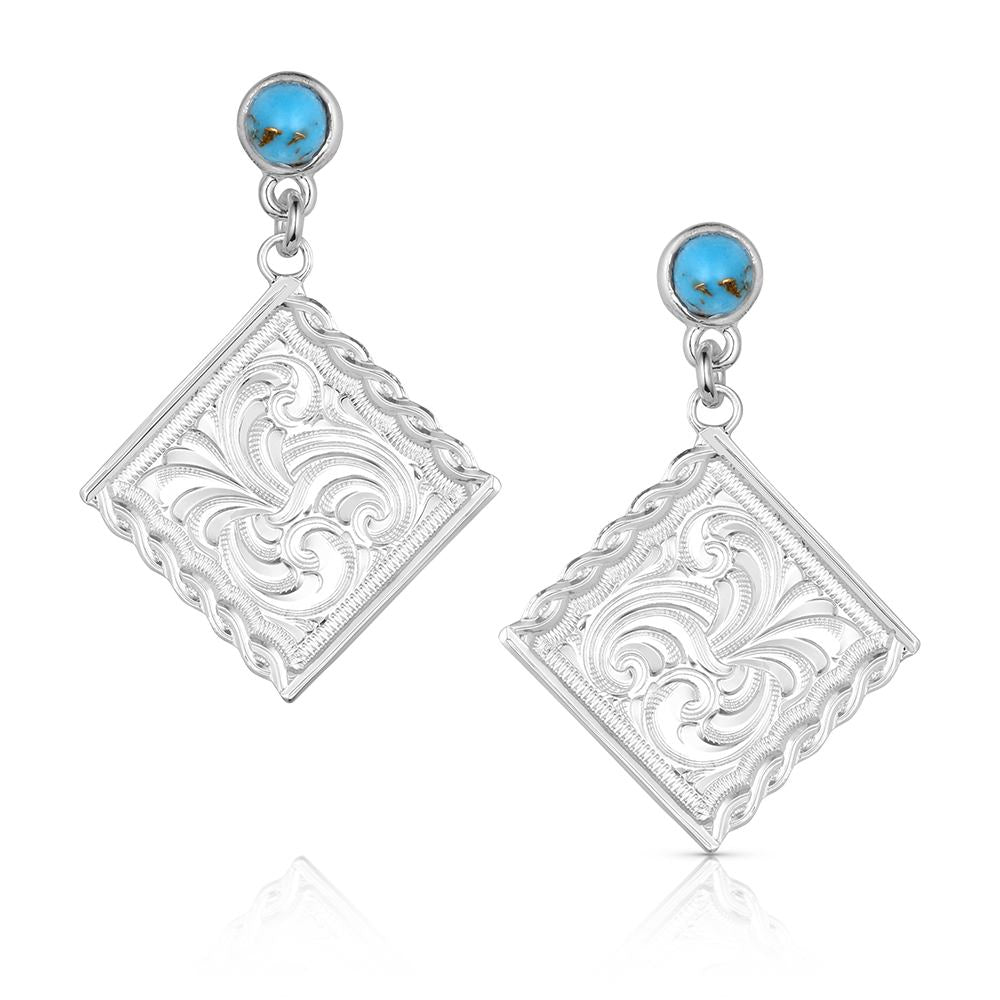 Western Darling Turquoise Earrings ER6584