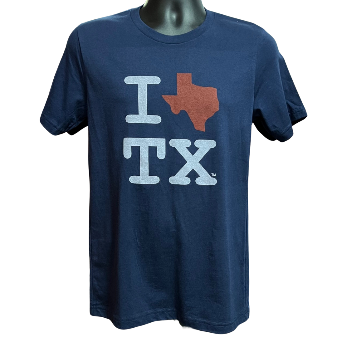 Texas I Love TX Tee 4017