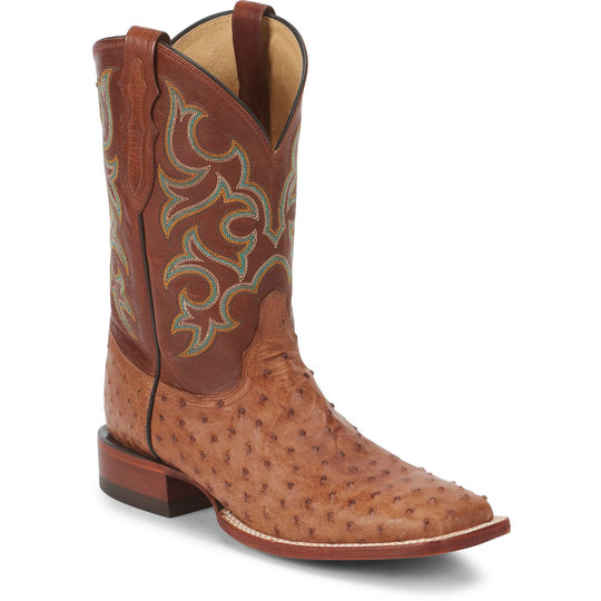 Justin Men's Truman 11" Full Quill Ostrich Boot 8516