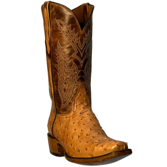 Black Jack FQ Ostrich Cayenne Men's Boot VC991