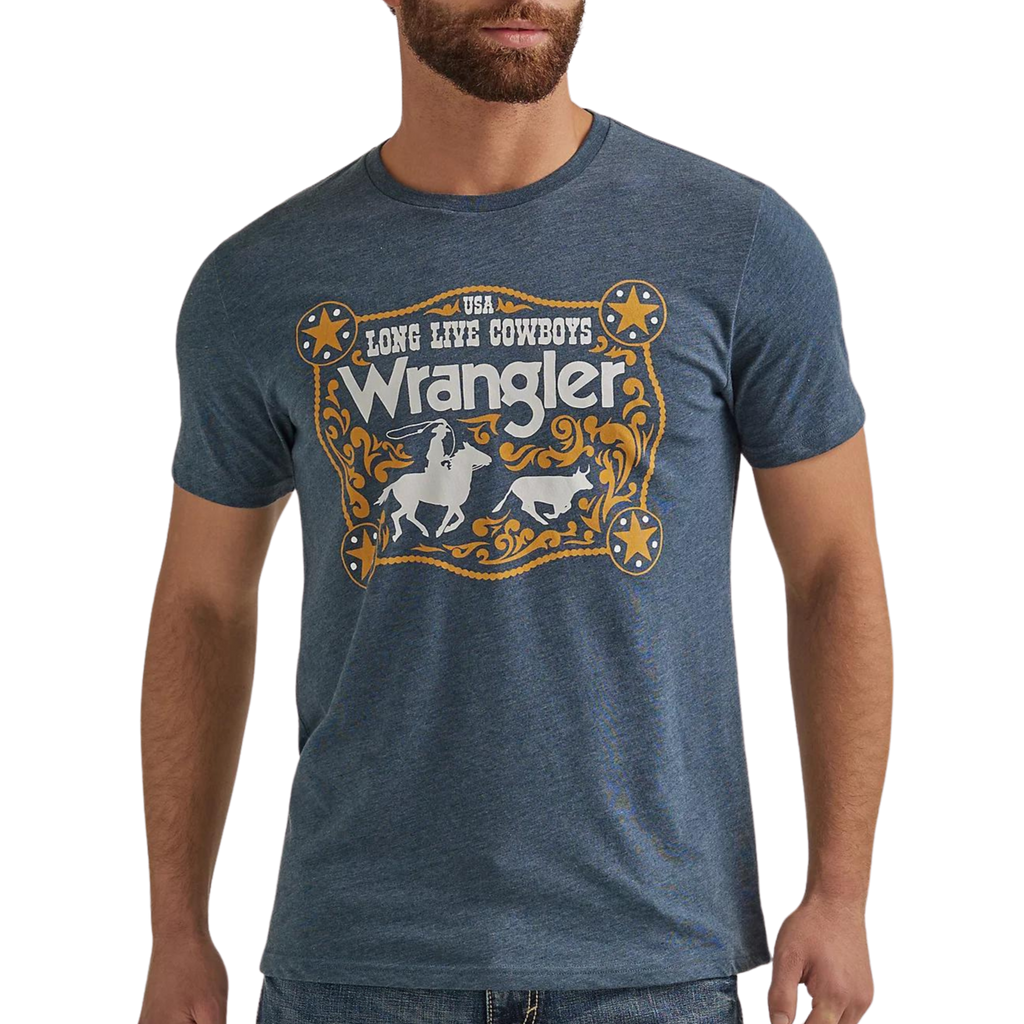 Wrangler Long Live Cowboys Tee 2344111 Wild Bill s Western Store