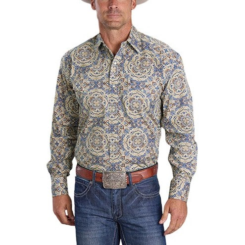 Stetson Paisley Men's Western Snap 11-001-0425-4018