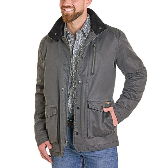 Rock & Roll Oil Skin Men's Coat DM92C06173