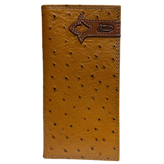 Justin Ostrich Print Rodeo Wallet 2122767W3