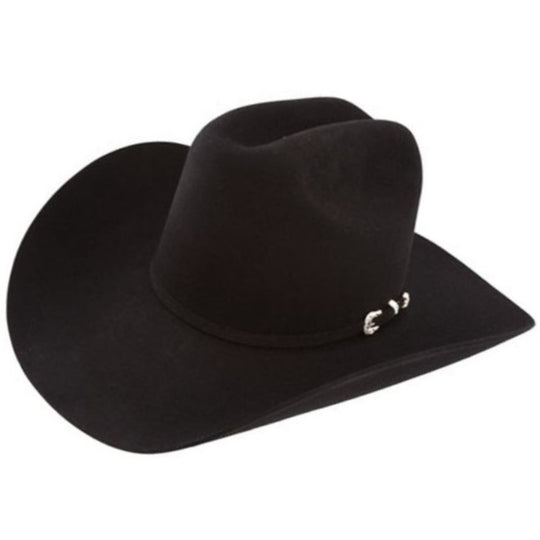 Stetson Lariat 5X Black Fur Felt Cowboy Hat 7540