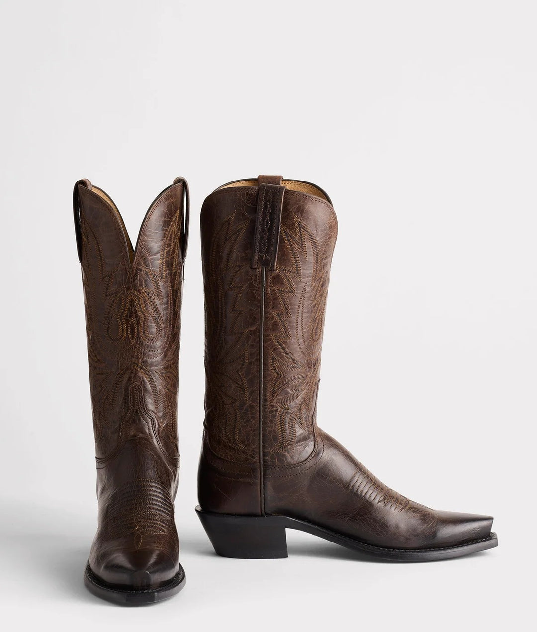 Lucchese Women's Savannah 12" Boot in Chocolate N4554-54