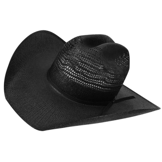 Bailey Desert Knight Black Straw Cowboy Hat S18BGA