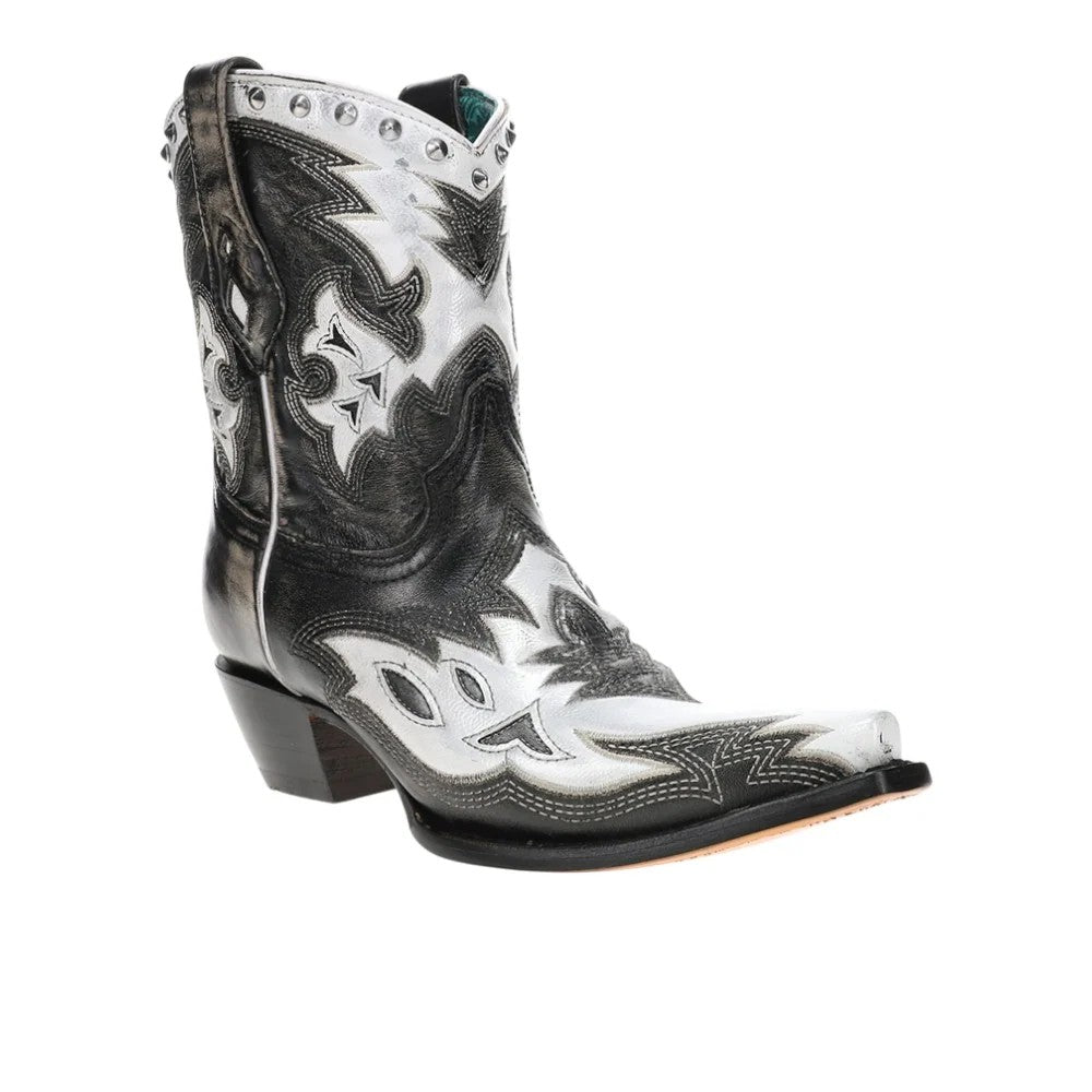 Corral Women's Laser Embroidered Studded Pull-on Bootie Z5433