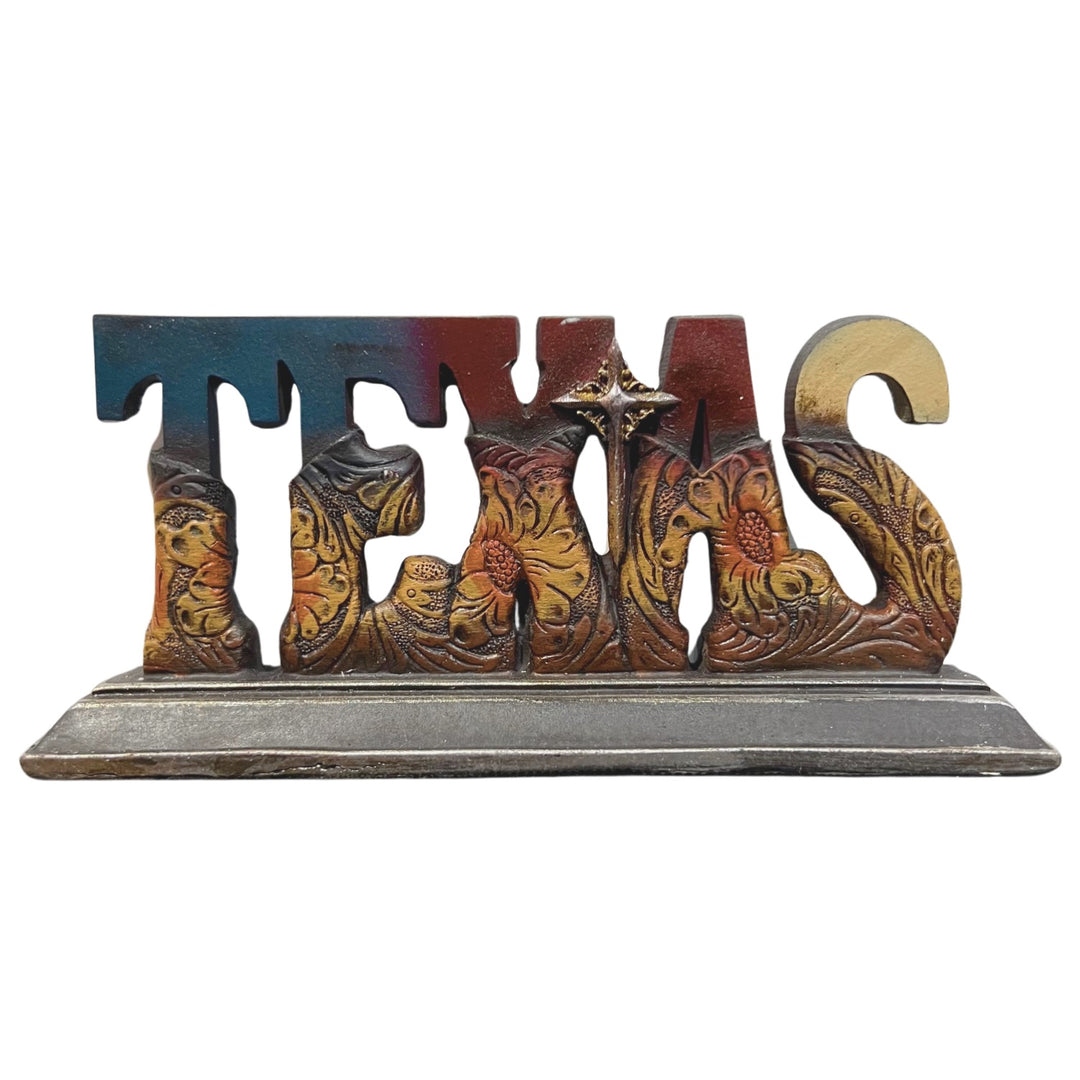 Rainbow Texas Plaque RA4347