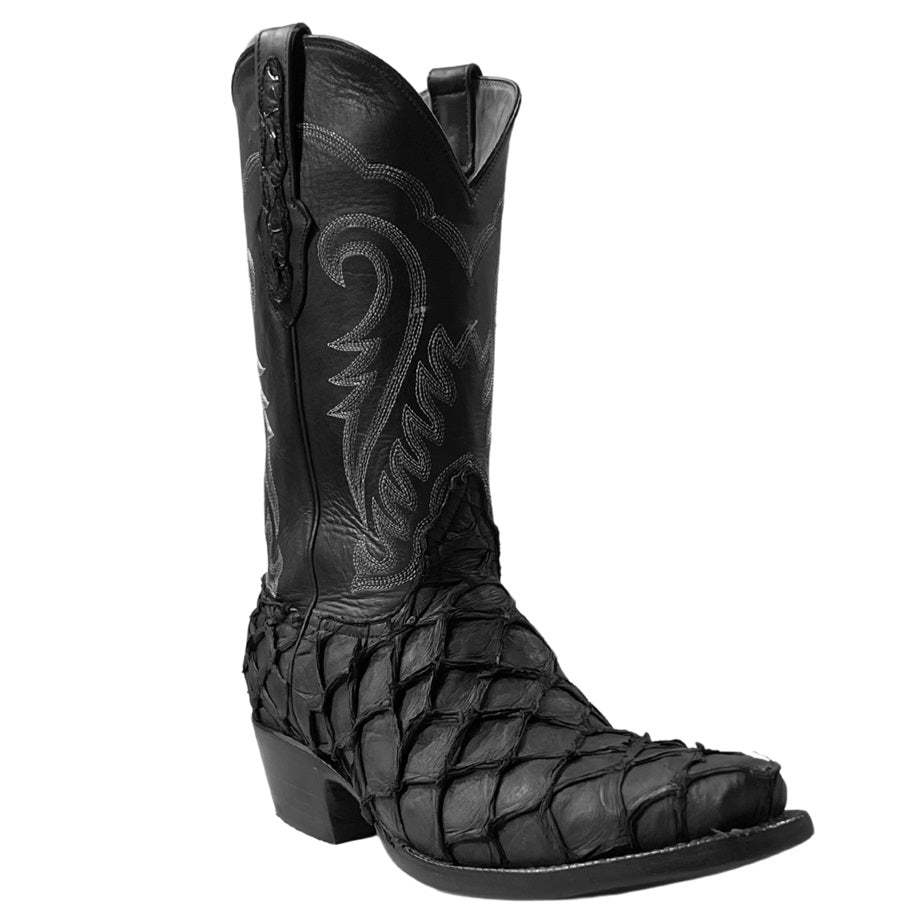 Black Jack Pirarucu Black Men's Boot BK1720-V3