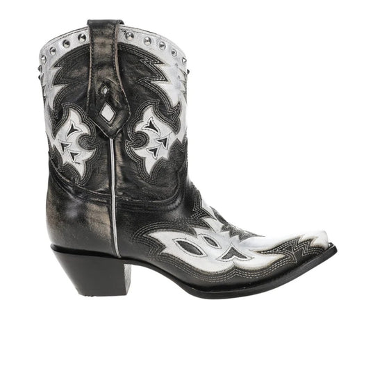 Corral Women's Laser Embroidered Studded Pull-on Bootie Z5433