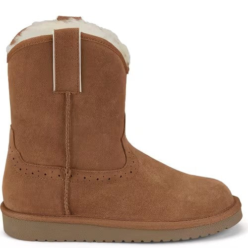 Justin Women's Heidi Chestnut Suede Shearling Boot GY2862