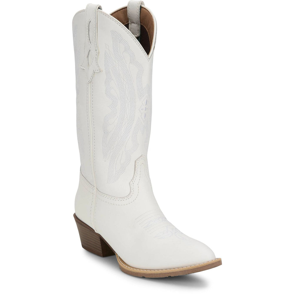 Justin Women's Renie Bright White Water Buffalo Boot GY2872