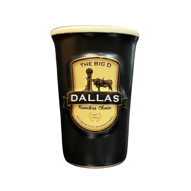 Americaware The Big D Dallas Shot Glass SESDAL01