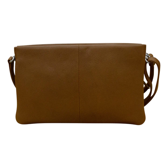 ili New York Triple Compartment Clutch Toffee 6201H back view