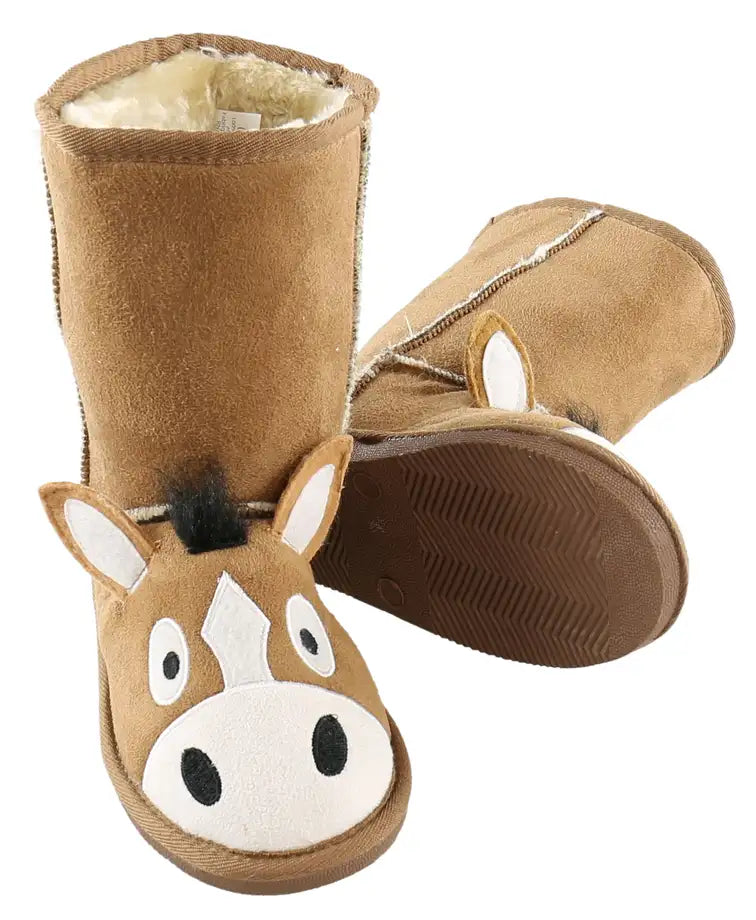 Lazy One Horse Toasty Toes Kids Boots TZ199