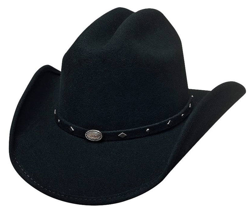 Bullhide Mass Gallop Black Cowboy Hat