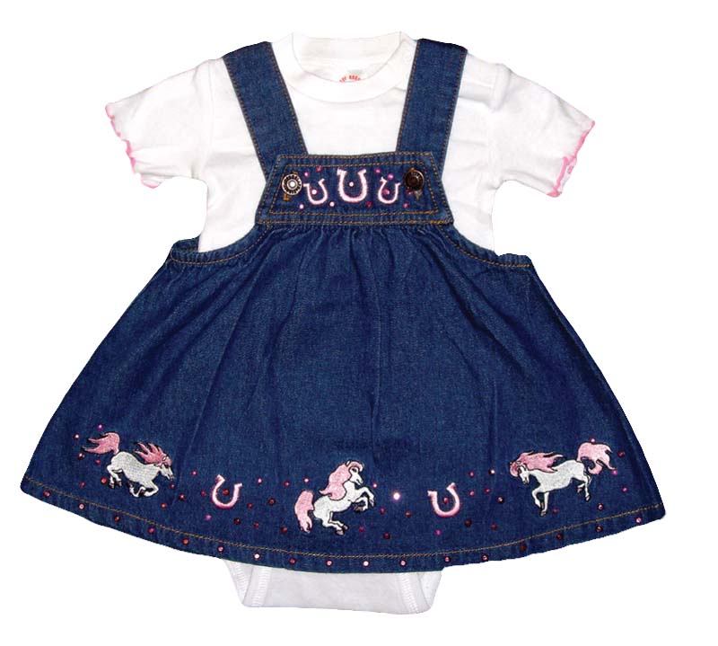 Kiddie Korral Denim Jumper 13POP